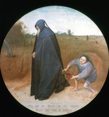 'Misanthrope', 1568. Artist: Pieter Bruegel the Elder