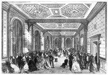 Mr. and Mrs. Disraeli’s Assembly at the new Foreign Office, 1868. Creator: Unknown.