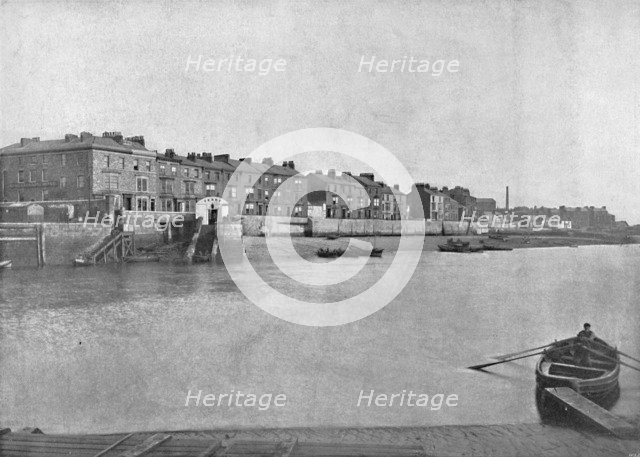 'East Hartlepool - Commissioners' Harbour', 1895. Artist: Unknown.