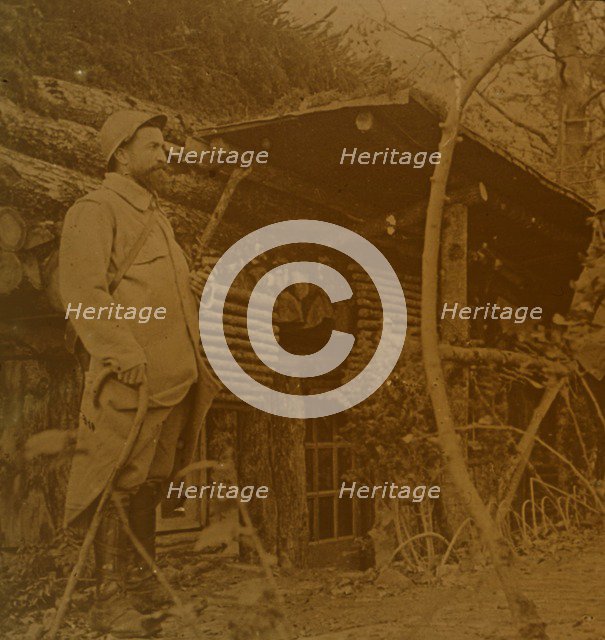 Bois d'Haumont, northern France, c1914-c1918. Artist: Unknown.