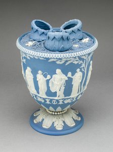 Bulb Pot, Burslem, c. 1790. Creator: Wedgwood.