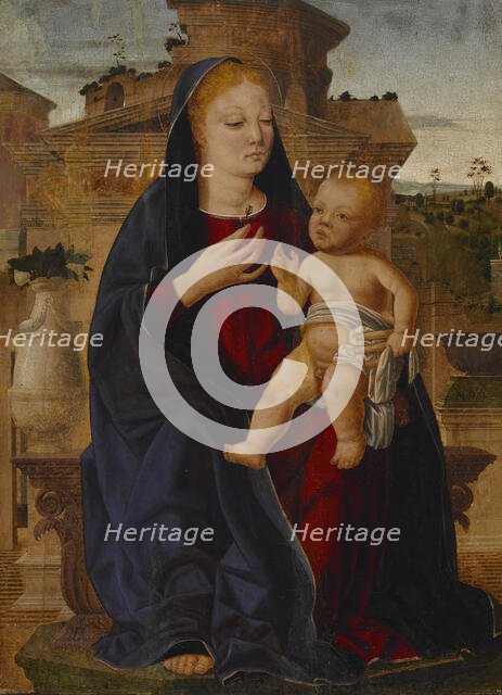 Virgin and Child, c1480. Creator: School of Ferrara.