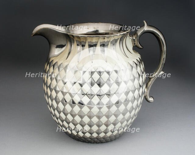 Pitcher, Staffordshire, 1810/20. Creator: Staffordshire Potteries.