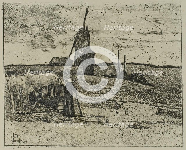 Maremma in Tuscany, n.d. Creator: Giovanni Fattori.