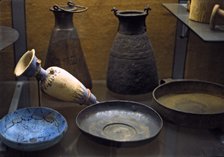 Dishes from the tomb of Kha (Deir el Medina, 1400 b.C.).