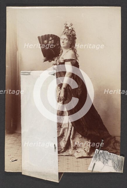 [Countess de Castiglione], 1895. Creator: Pierre-Louis Pierson.