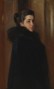 Portrait of the Artist's Wife Ellan Edelfelt, 1896. Creator: Albert Edelfelt.