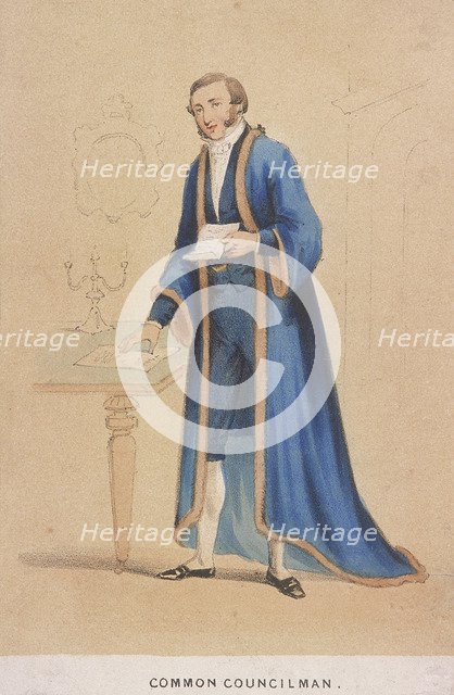 A common council man, 1855. Artist: Day & Son
