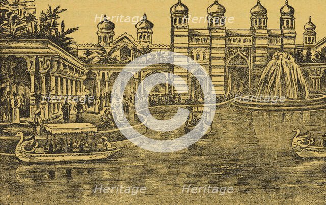 India and Ceylon Exhibition at Earl's Court in London, 1896.  Creator: Unknown.