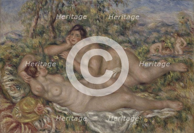 The Bathers, 1918-1919. Artist: Renoir, Pierre Auguste (1841-1919)