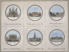 General views of London, 1792. Artist: Anon