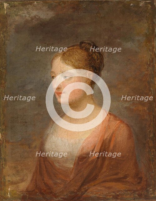 Portrait of a Young Woman, 1809. Creator: Alexander Lauréus.