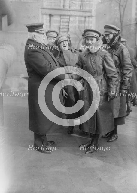 Women's Motor Corps, 1917 or 1918. Creator: Bain News Service.