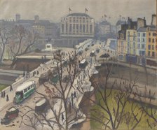 The Pont Neuf, 1937. Creator: Marquet, Pierre-Albert (1875-1947).