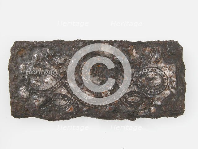 Belt Plate, Frankish, 7th century. Creator: Unknown.
