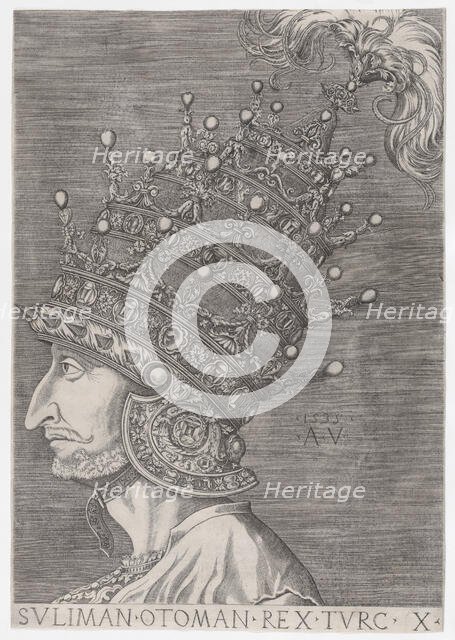 Suleiman II, 1535., 1535. Creator: Suleiman II.
