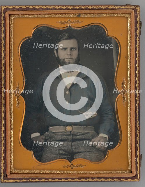 Untitled (Portrait of a Gold Miner), 1853. Creator: Unknown.