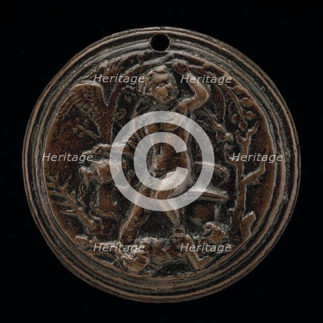 An Allegorical Scene, 16th century. Creator: Master I.S.A..