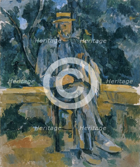 Portrait of Peasant, 1905-1906. Artist: Cézanne, Paul (1839-1906)