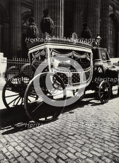 Pompe Funebre (1st Class), 1910, Printed 1956. Creator: Eugene Atget.