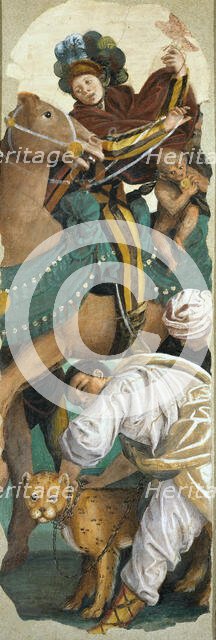 The Adoration of the Magi (Right panel), 1541-1542. Creator: Ferrari, Gaudenzio (ca 1477-1546).