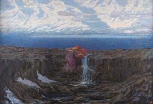 La voce del ruscello (The Sound of the Stream), 1904. Creator: Longoni, Emilio (1859-1932).