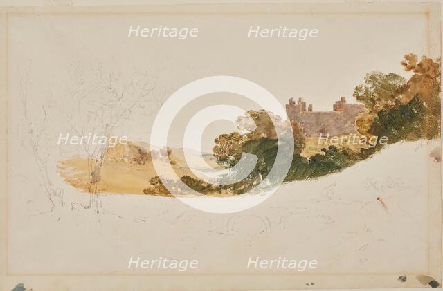 Linlithgow Palace, Scotland, 1801. Creator: JMW Turner.