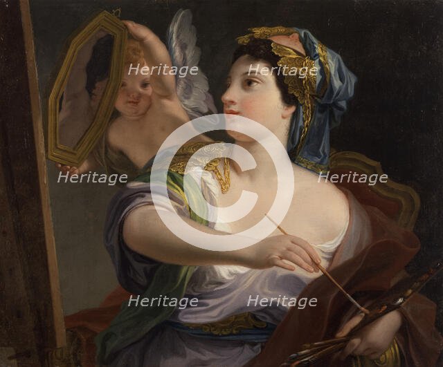 Allegory of Painting, 1764. Creator: Domenico Corvi.