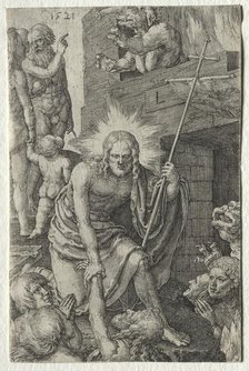 The Passion: Descent into Limbo, 1521. Creator: Lucas van Leyden (Dutch, 1494-1533).