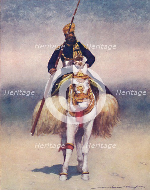 'A Retainer from Alwar', 1903. Artist: Mortimer L Menpes.