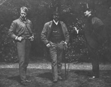 'Whistler, Chase, and Menpes', c1885, (1904). Artist: Unknown.