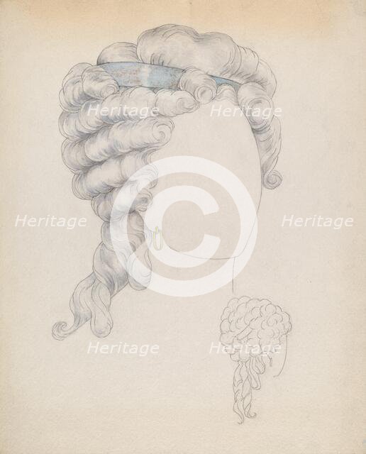 Headdress, c. 1937. Creator: Eva Noe.