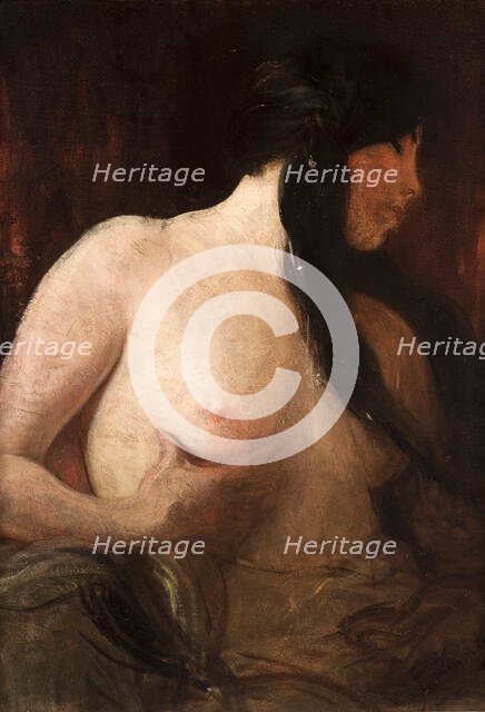 Black Tresses, 1907. Creator: Franciszek Zmurko.