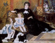 'Madame Georges Charpentier and Her Children', 1878 Artist: Pierre-Auguste Renoir
