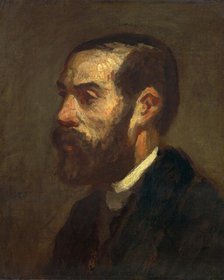 Hippolyte Lavoignat, c. 1860. Creator: Honore Daumier.