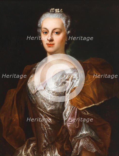 Portrait of Therese Emanuela of Bavaria (1723-1743), 18th century. Creator: Anonymous.