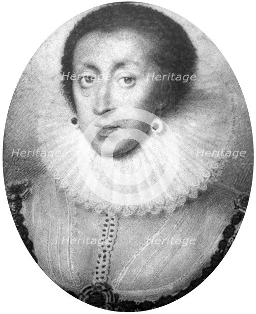 Elizabeth, Electress Palatine and Queen of Bohemia, (1596-1662). Artist: Unknown