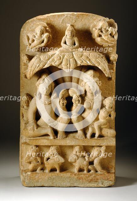 A Jain Family Group, between c.550 and c.600. Creator: Unknown.