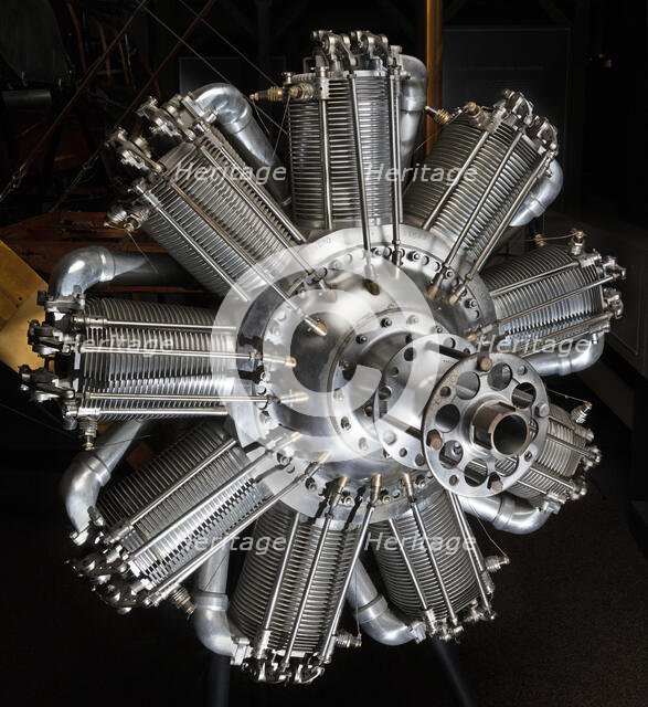 Humber Ltd. (Bentley) B.R.2, Rotary 9 Engine, ca. 1917. Creator: Humber Ltd.