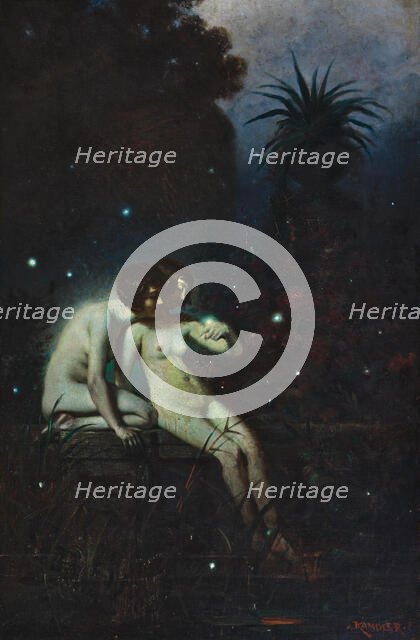 Fireflies. Creator: Kandler, Ludwig (1856-1927).