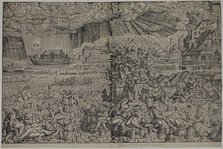 The Deluge, after 1548. Creator: Melchior Lorichs.