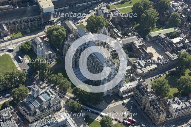 Westminster Abbey, Westminster, Greater London Authority, 2021. Creator: Damian Grady.