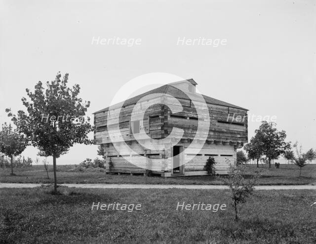 Old block-house, Bois Blanc Park, c1903. Creator: Unknown.