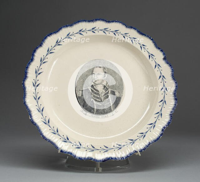 Plate, c. 1790. Creator: Unknown.