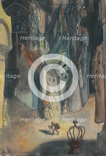 Study for a Slovak fairytale I., 1940-1944. Creator: Ján Novák.