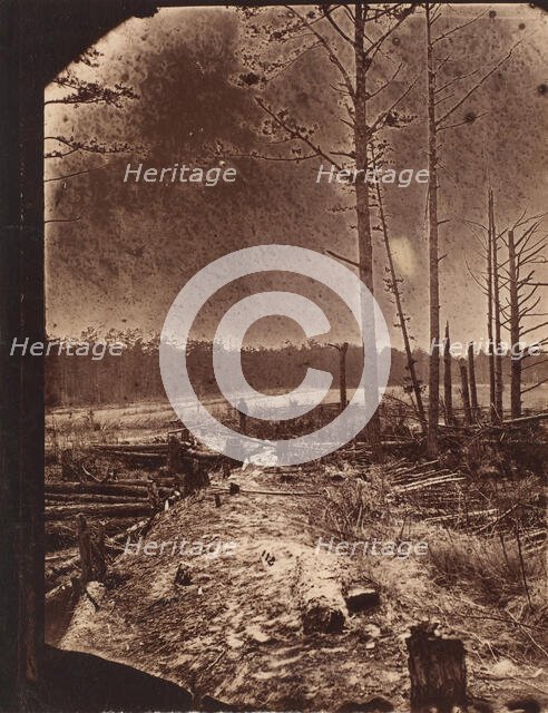 The Wilderness Battlefield, 1864. Creator: Unknown.