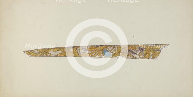 Trailboard, c. 1939. Creator: Beatrice DeKalb.