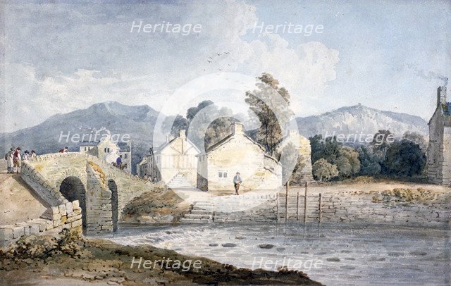 'Entrance into Keswick, Cumberland', 19th century.            Artist: James Duffield Harding