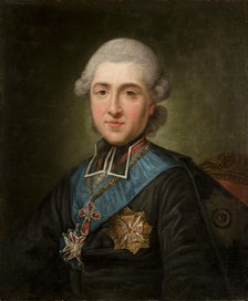 Portrait of Primate Michal Poniatowski, 1776. Creator: Unknown.