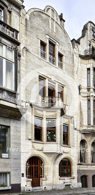 9 Place Jean Jacobs, Brussels, Belgium, (1904), c2014-2017. Artist: Alan John Ainsworth.